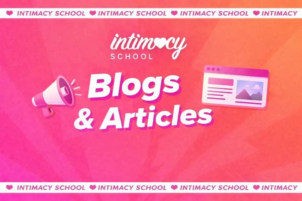 Blog — Expert intimacy articles