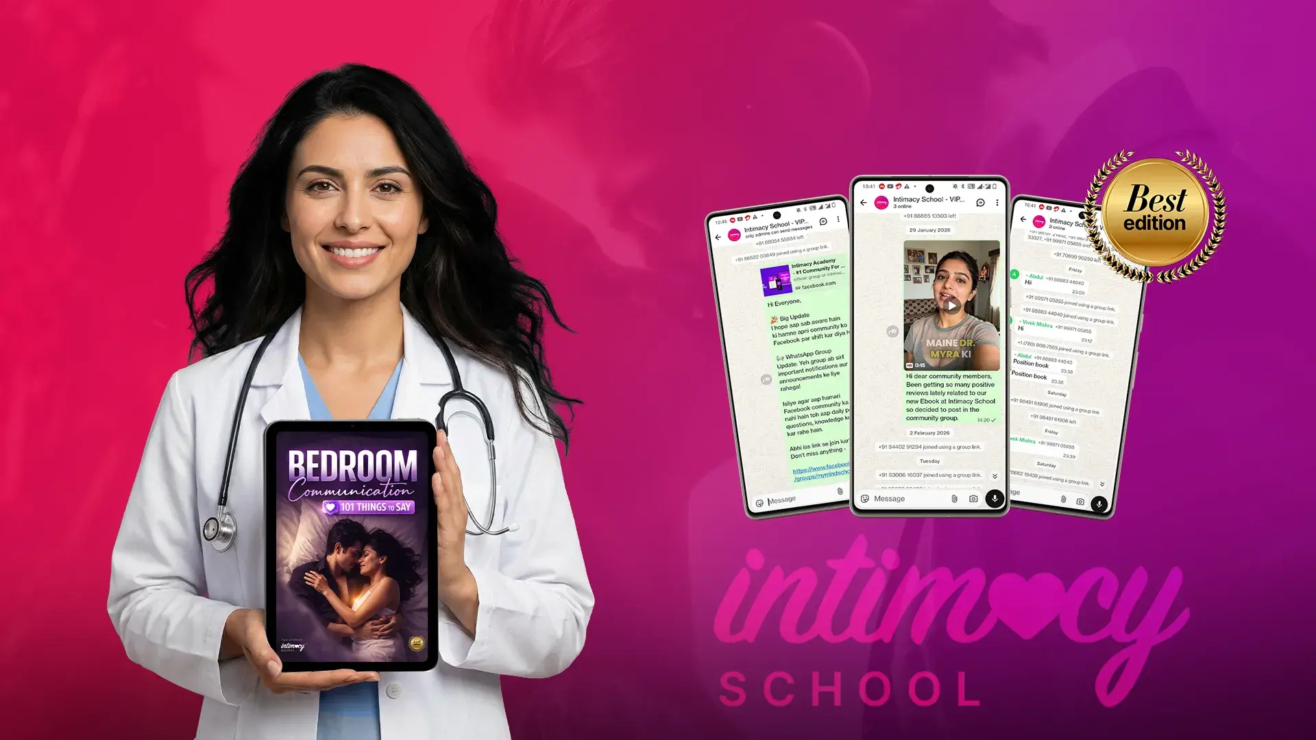 Bedroom Communication: 101 Things to Say Ebook By Intimacy School