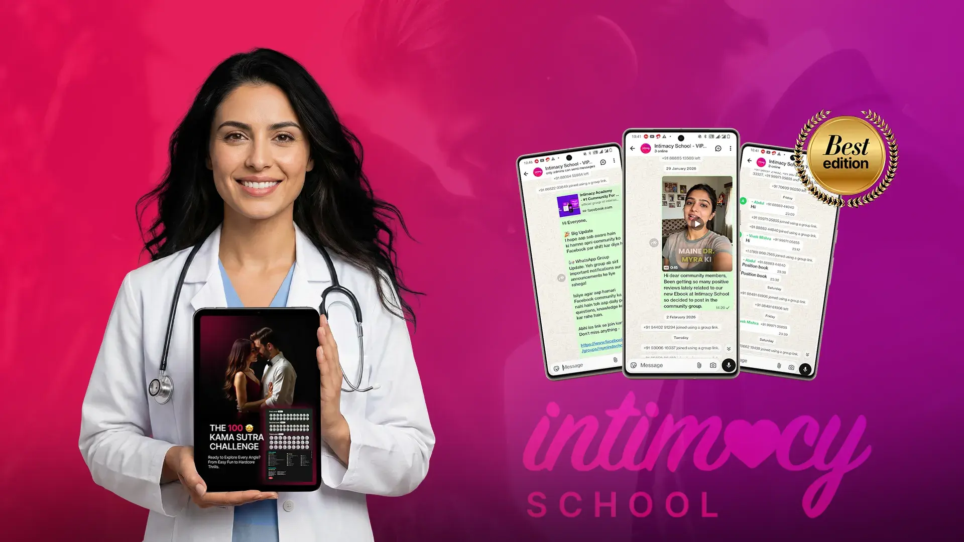 100 Kama Sutra Challenge (Position Chart) by Intimacy School