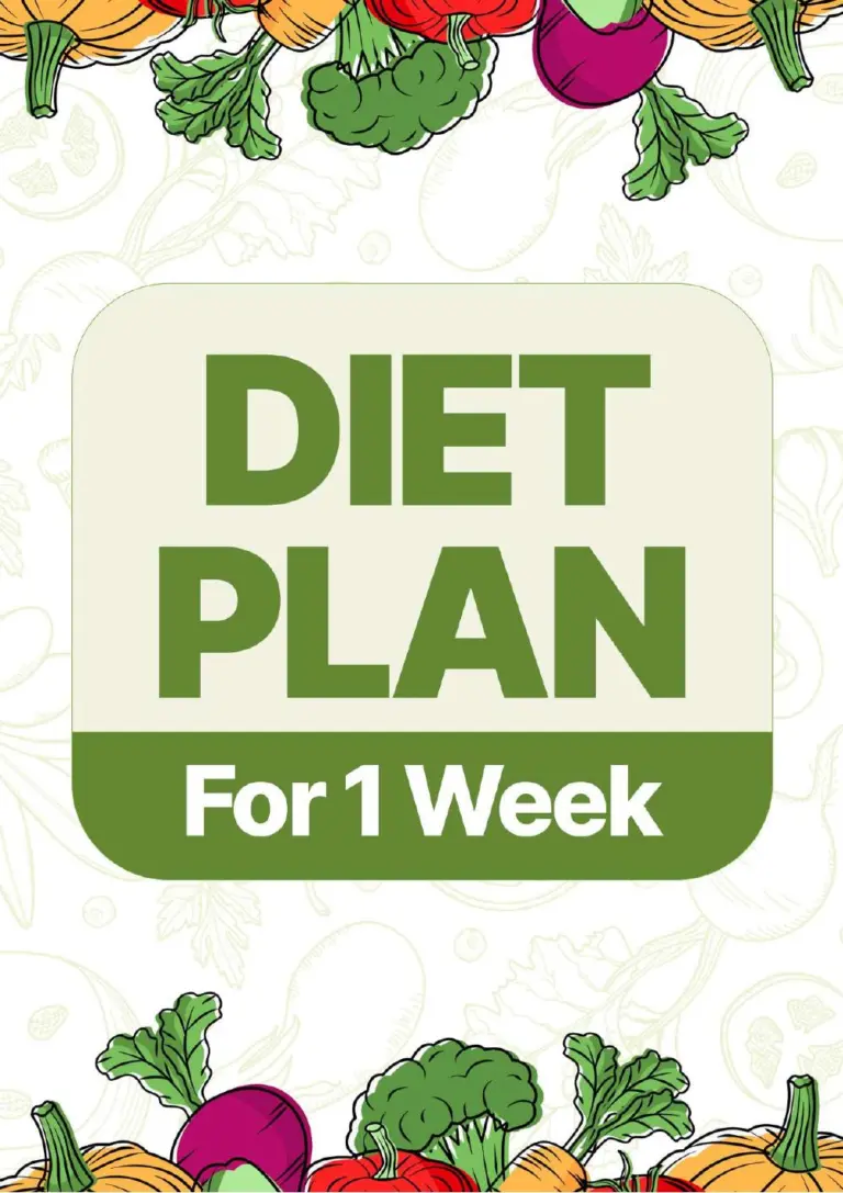 7-Day Stamina Diet Plan